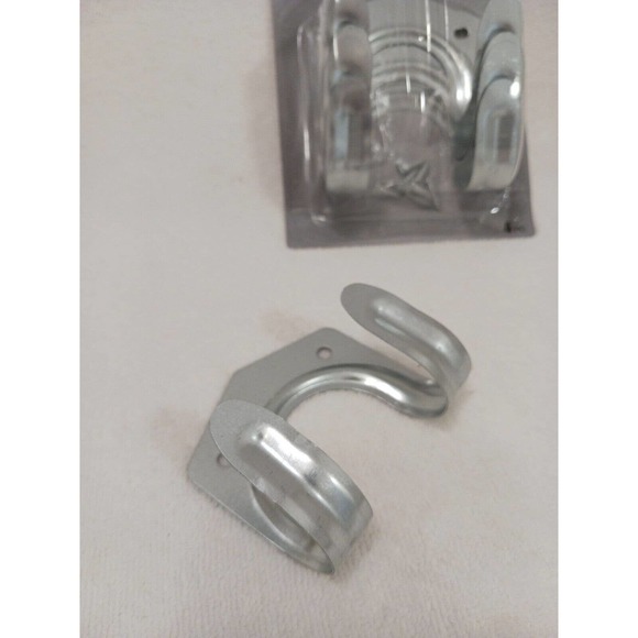 4 PACK Wall Mounts TOOL HOOKS Metal Garage Storage Utility Hooks Hanger Holder - Picture 1 of 11